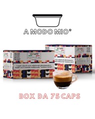 Capsule compatibili a modo mio - dek - 75 capsule
