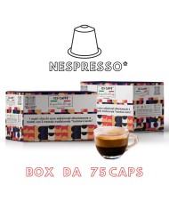 Capsule compatibili nespresso - cremoso - 75 capsule