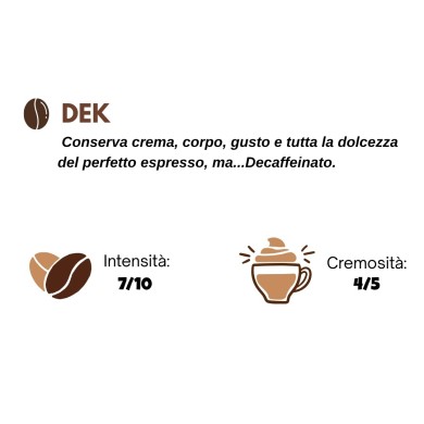 Cialde ese 44 - decaffeinato - 75 pezzi